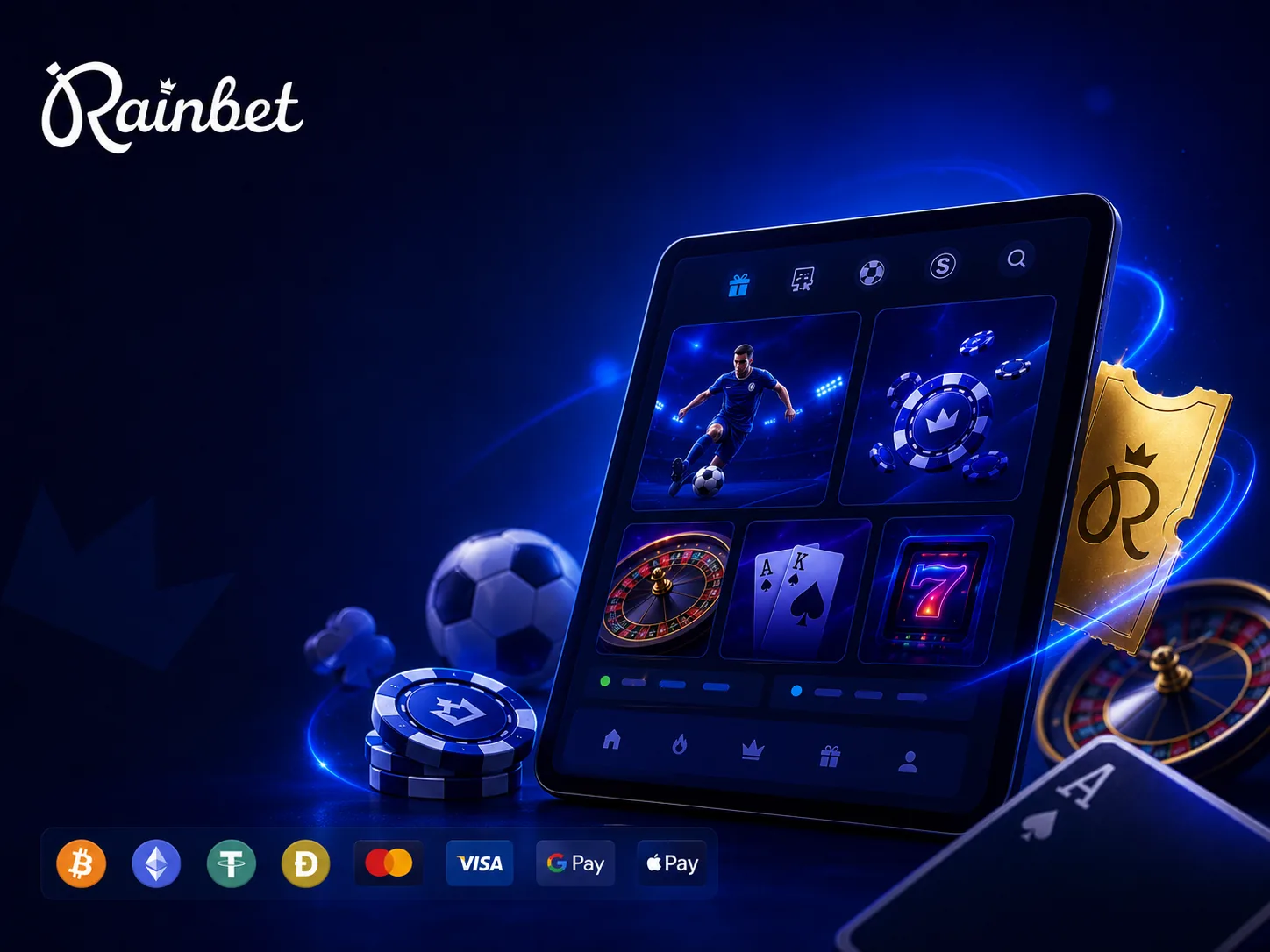 Rainbet Italia mobile sport casino e rewards